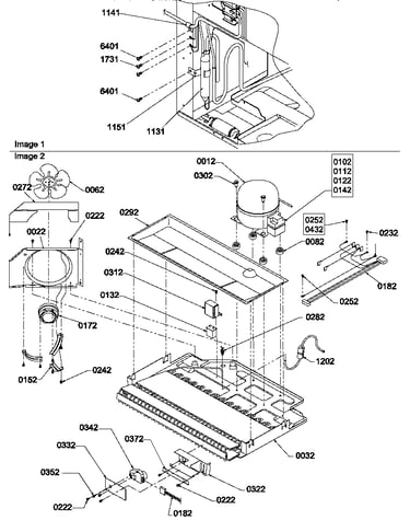 Machine compartment assembly