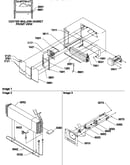 Evaporator and fan motor assemblies