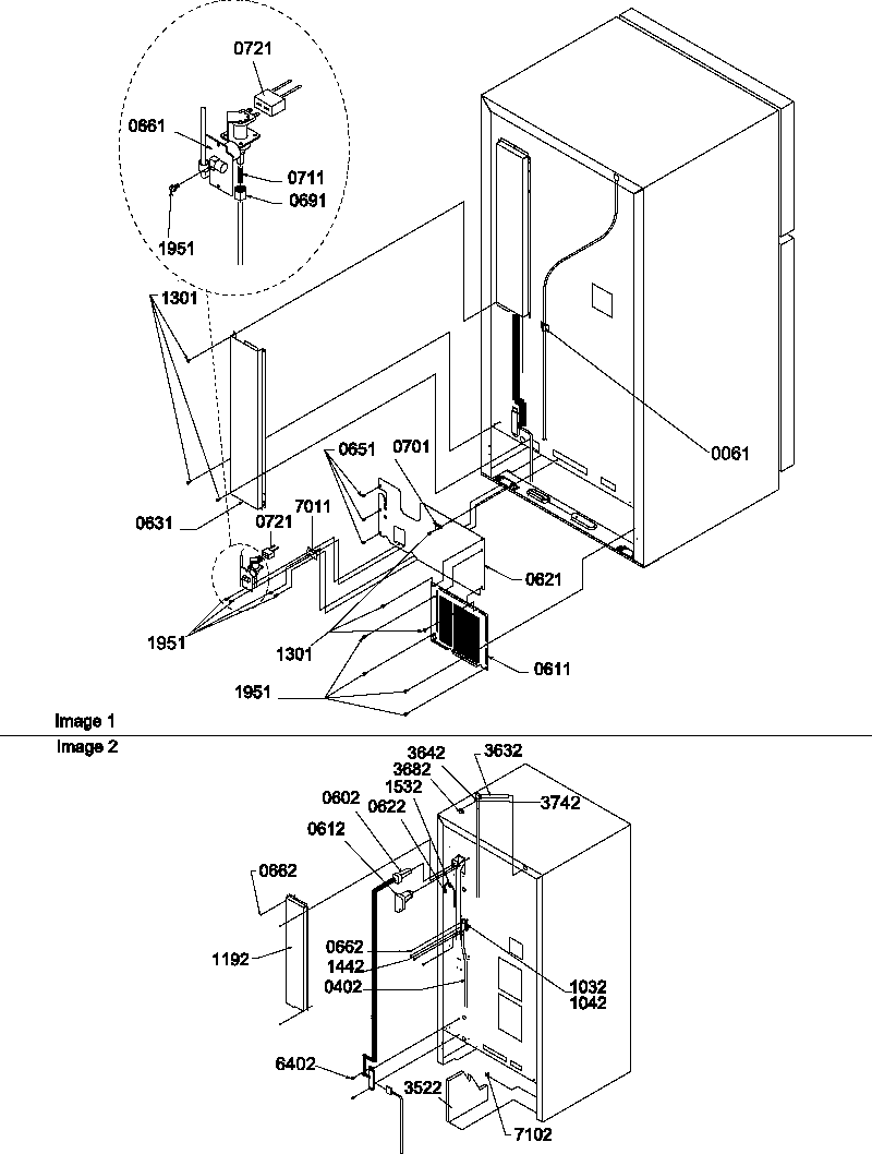 Cabinet back