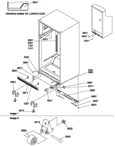 Ladders, lower cabinet and rollers