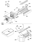 Ice maker assembly parts