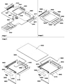 Shelving assemblies