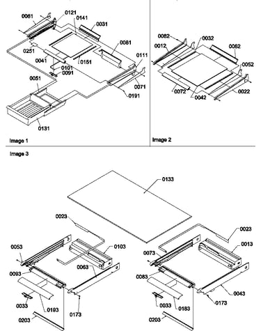 Shelving assemblies