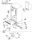 Ladders, lower cabinet and rollers