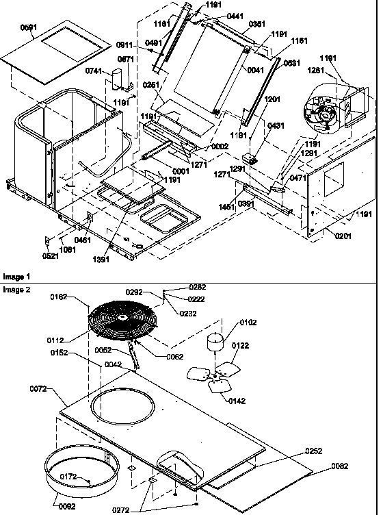 Blower/top assy