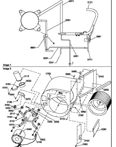 Tubing/blower