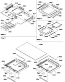 Shelving assemblies