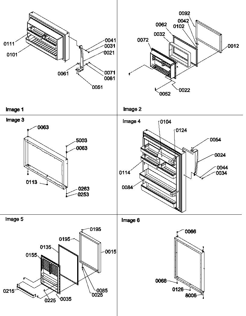 DOOR ASSEMBLIES AND HANDLES