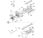 Amana TZI22V2W-P1319101WW ice maker assembly parts diagram