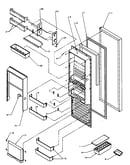 Refrigerator door