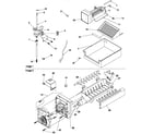 Amana SRI20S2W-P1190101WW ice maker assembly diagram
