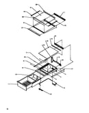 Refrigerator shelves/drawers