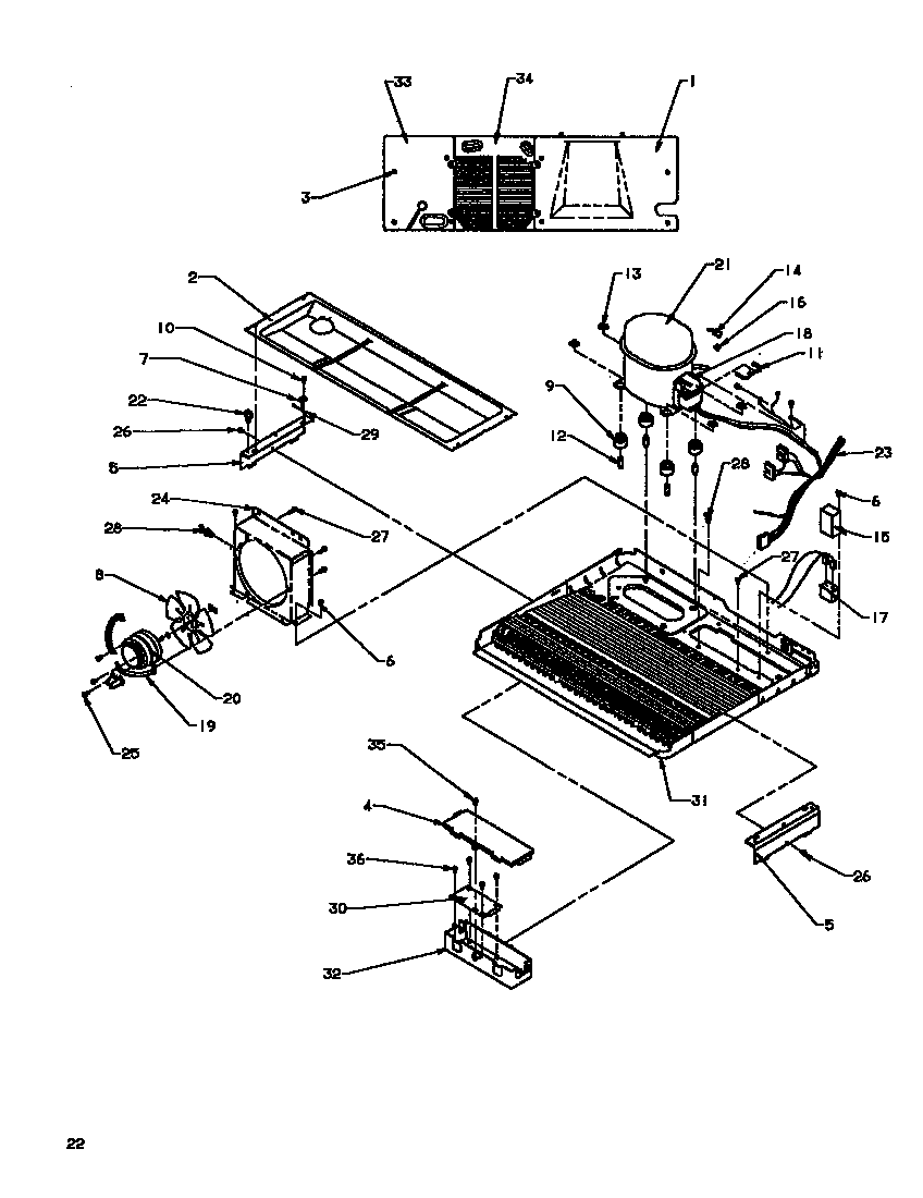 Machine compartment