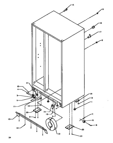 Drain and rollers