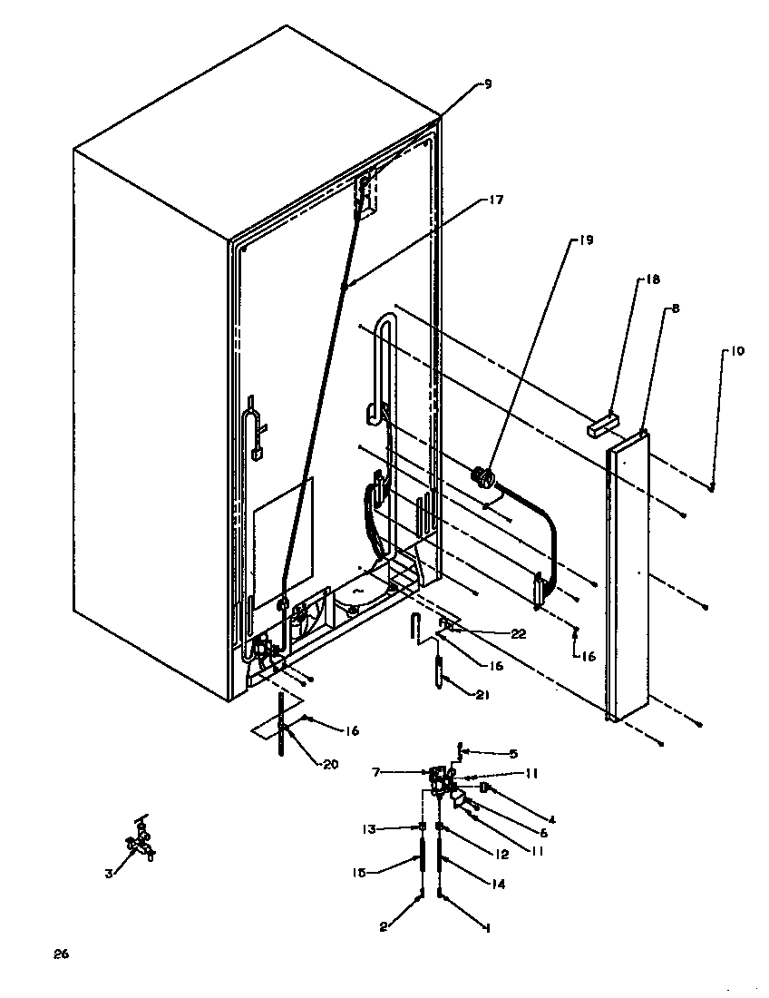 Cabinet back