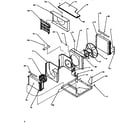 Amana 21C3MS/P1156603R evaporator/condenser diagram