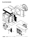 Fan and control assembly