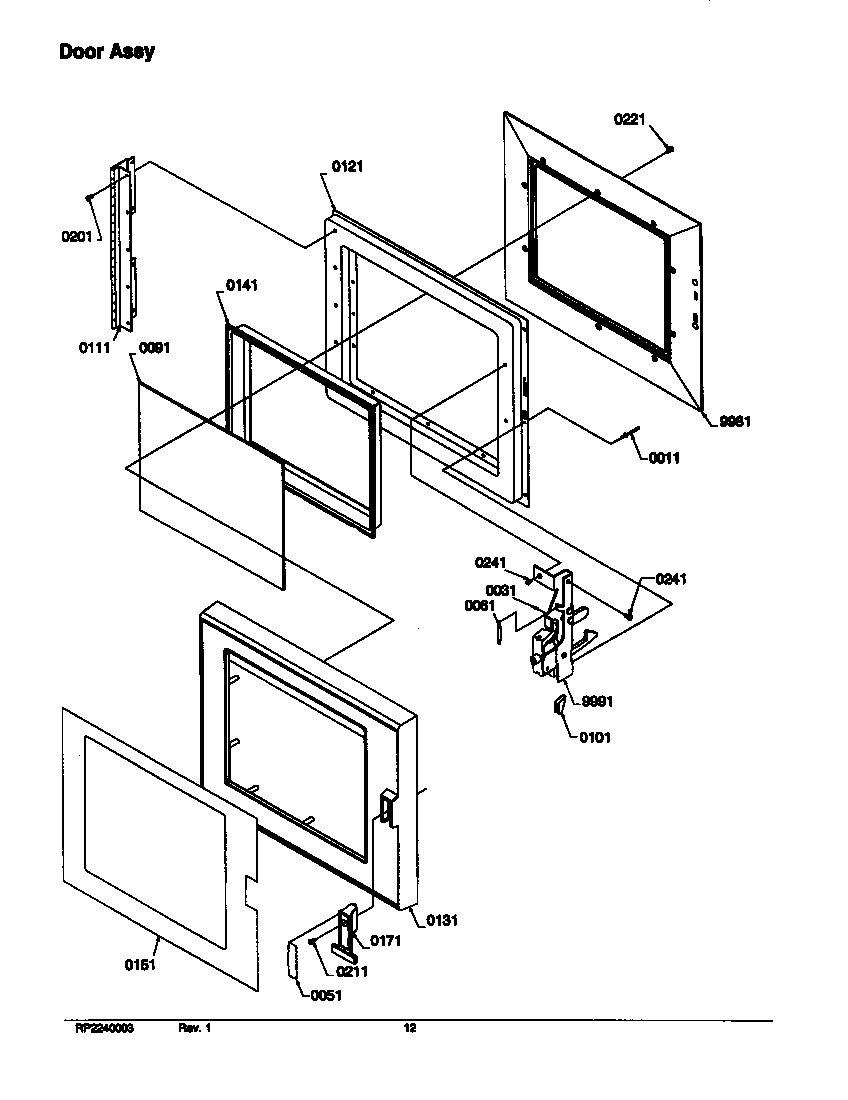 Door assy