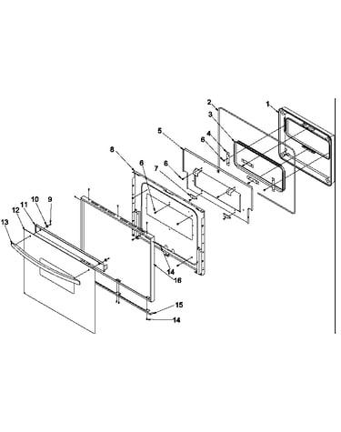 Oven door