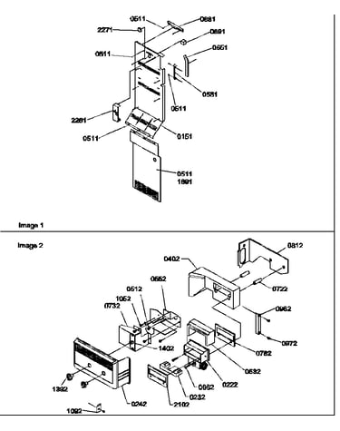 Ice maker/control assy