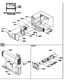 Evaporator and fan motor assemblies