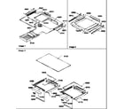 Amana TX21VL-P1301804WL shelving assemblies diagram