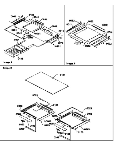 Shelving assemblies
