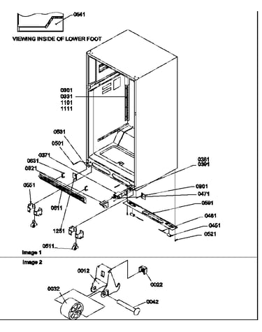 Ladders, lower cabinet and rollers