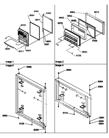 Door assemblies