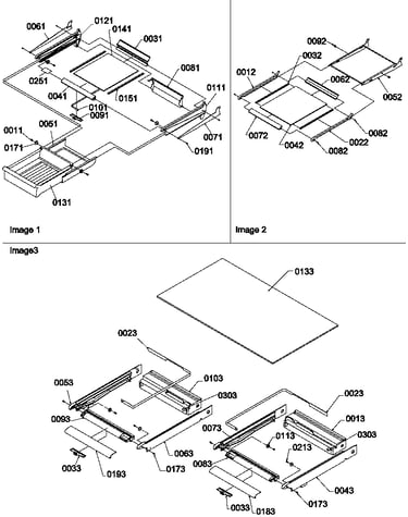 Shelving assemblies