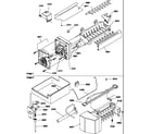 Amana HT600W-P1319401WW ice maker assembly and parts diagram