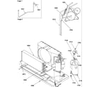 Amana PTC093A35BB/P1225501R compressor/tubing diagram
