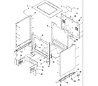 Amana ARO3400W-P1143335NW cabinet diagram