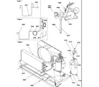 Amana PTH094A35KB/P1225603R compressor/tubing diagram