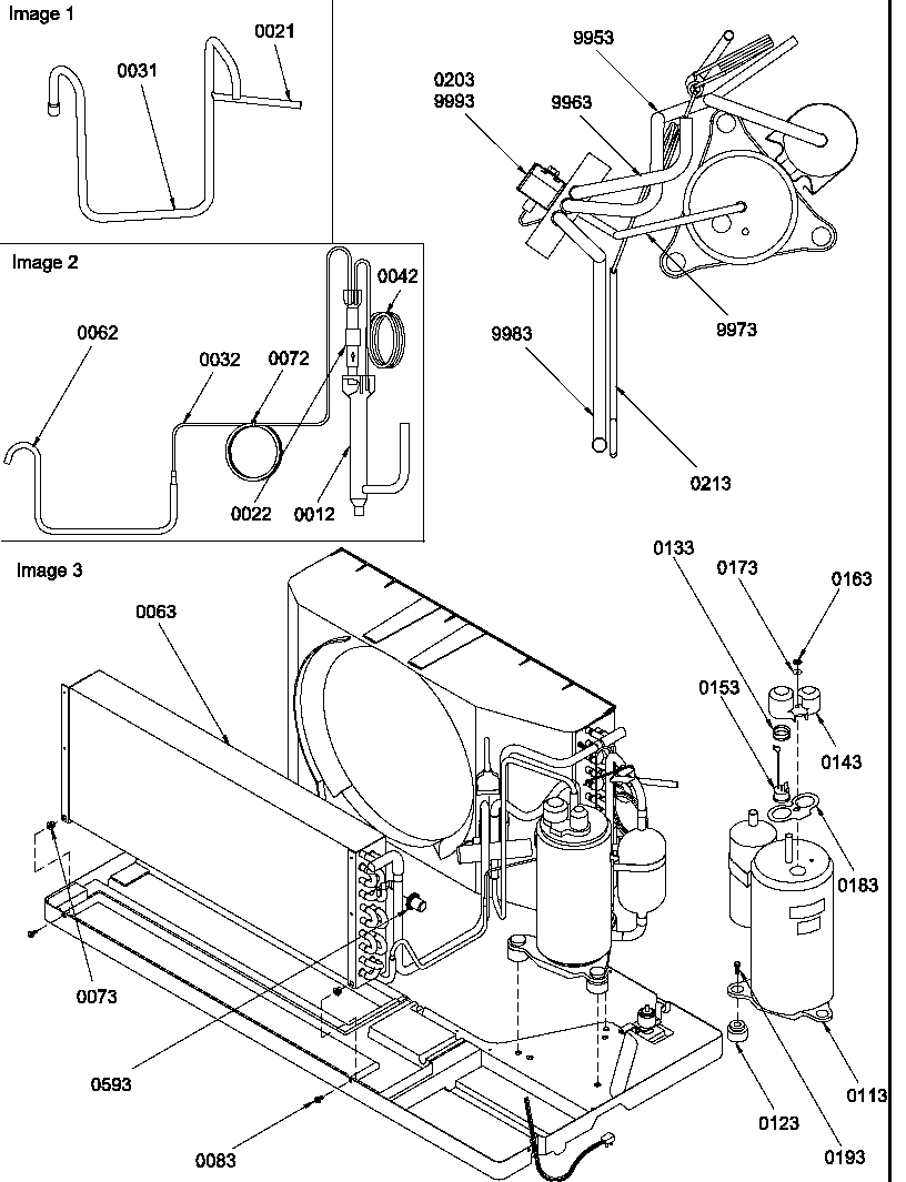 Compressor/tubing