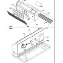 Amana PTC123A15AB/P1225107R front/chassis diagram