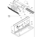 Amana PTC123A00CB/P1225203R front/chassis diagram
