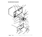 Amana SAND700-P4020005701 back side electrical components diagram