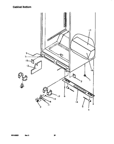 Cabinet bottom