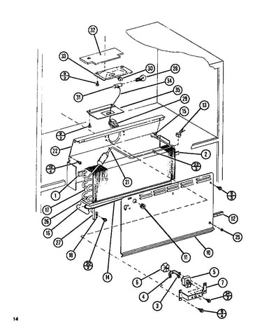 Evaporator (tl18n/p1106211w) (tl18n/p1106212w) (tli18n/p1106220w) (tli18n/p1106221w)