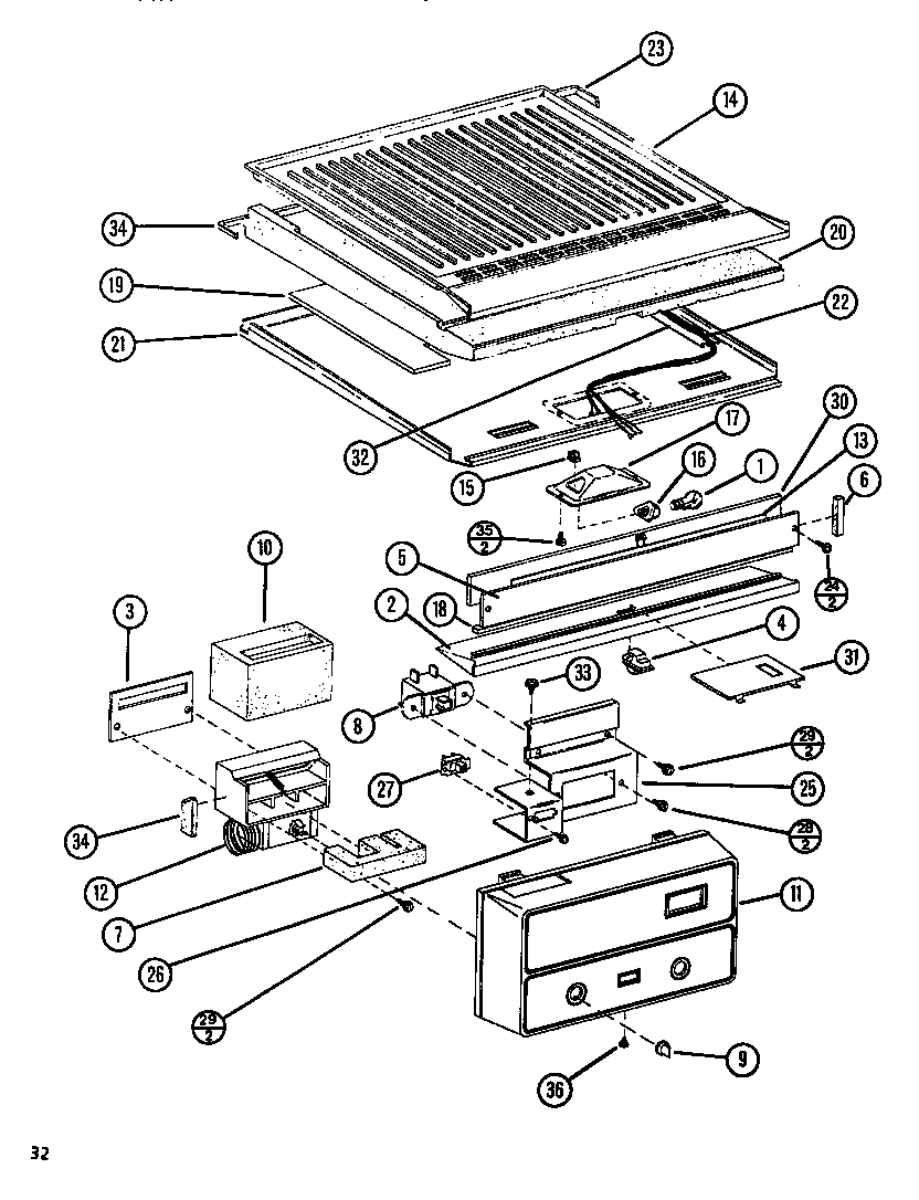 CONTROLS (TL20N/P1106213W) (TL20N/P1106214W) (TLI20N/P1106222W) (TLI20N/P1106223W)