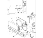 Amana PTH154A15AB/P1225174R compressor/tubing diagram