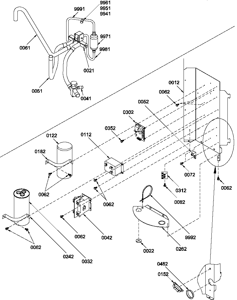 TUBING/CONTROL BOX