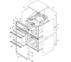 Amana AGOD2750WW/P1132529NWW cabinet diagram
