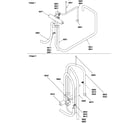 Amana PHD24C02E/P1224301C reversing valve weldment diagram