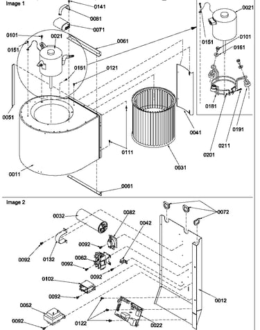 Blower/control panel