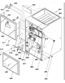 Cabinet assembly and blower mounting