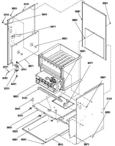 Outer cabinet