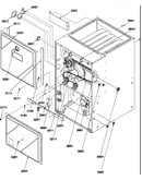 Cabinet assembly and blower mounting
