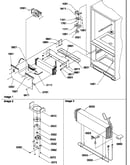 Evaporator & freezer control assembly